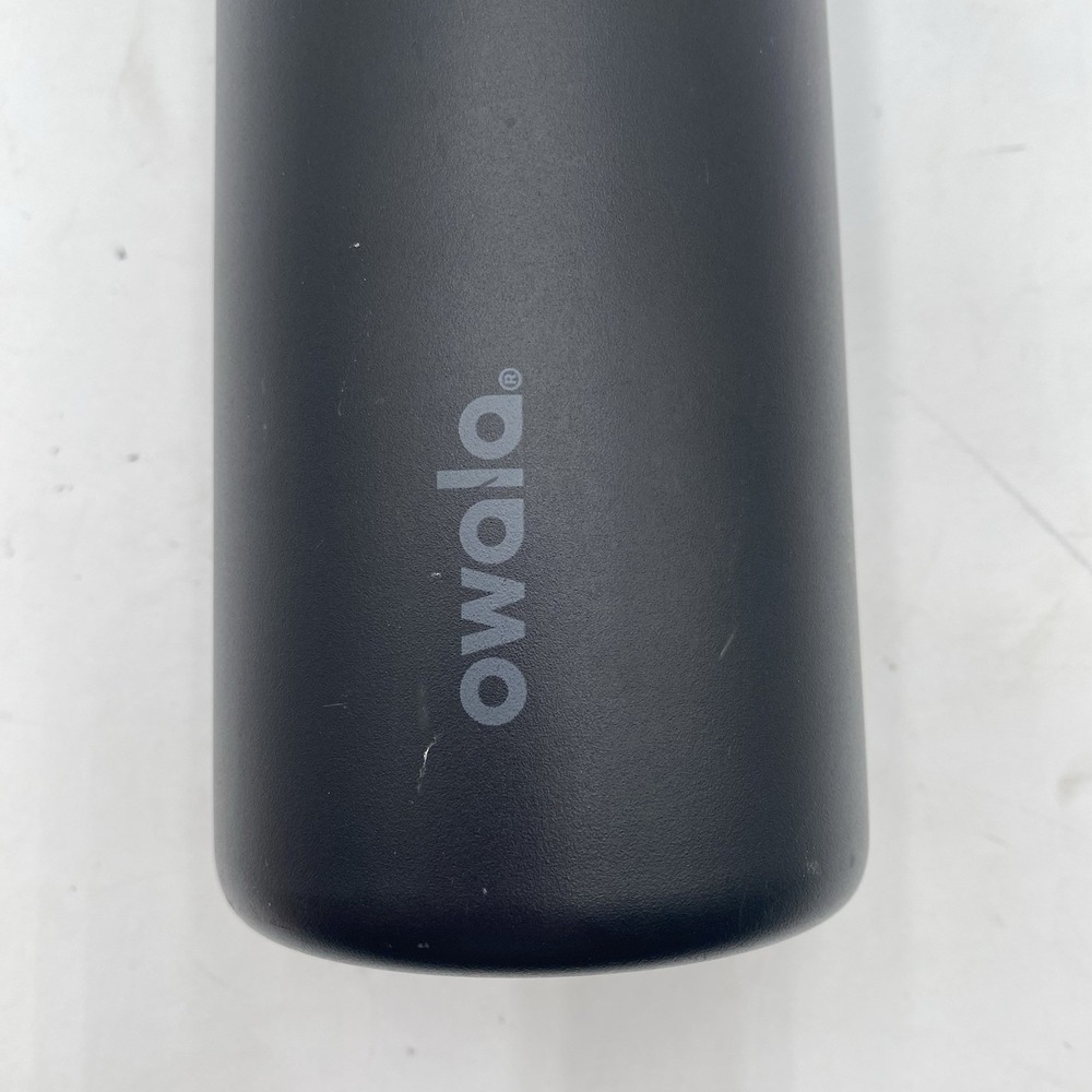 OWALA 32 OUNCE OZ TUMBER WATER BOTTLE Very Dark Black Free Sip SEE PICS Has Wear - Picture 2 of 16